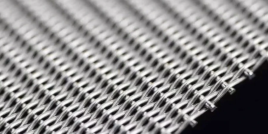 Dutch Weave Titanium Mesh
